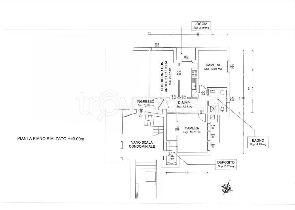 appartamento in vendita a Bologna in zona Barca