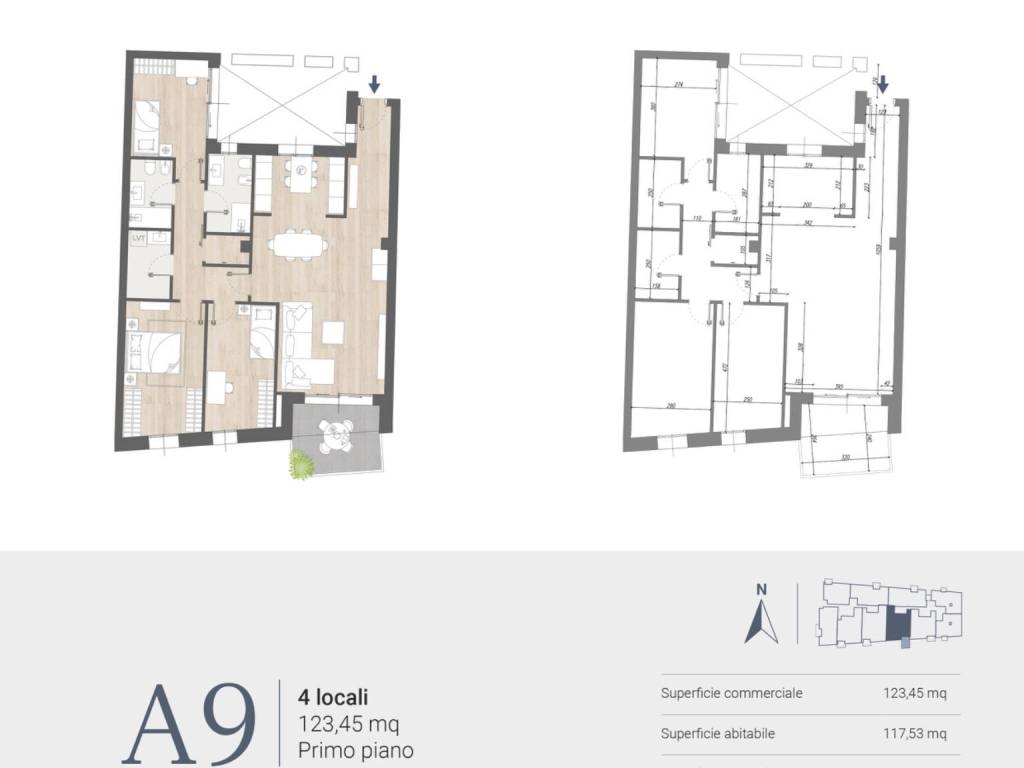 appartamento in vendita a Bologna in zona Savena