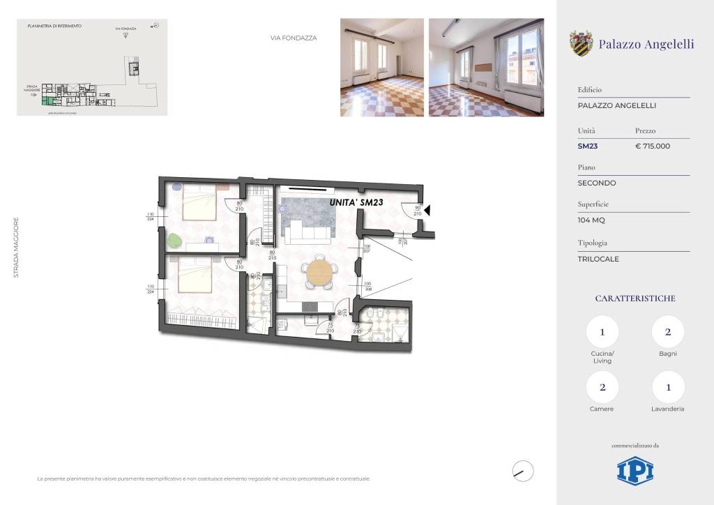 appartamento in vendita a Bologna in zona Santo Stefano