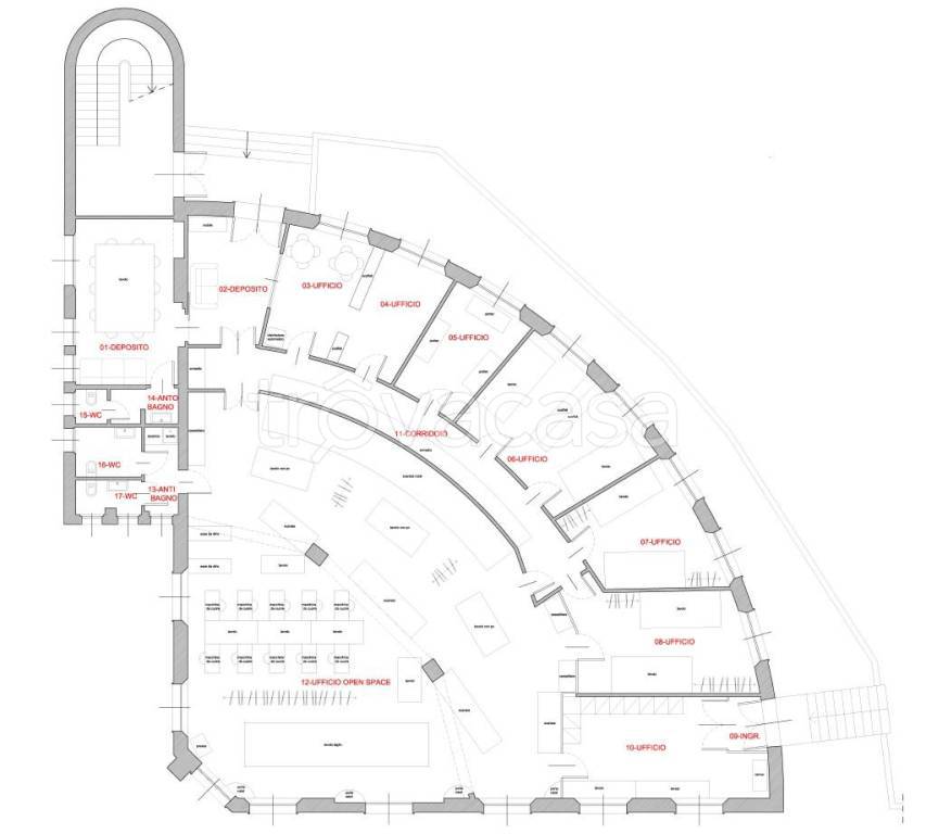 ufficio in vendita a Bologna in zona Corticella
