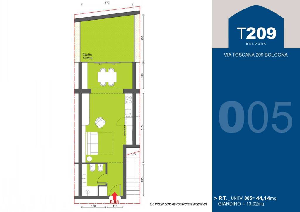 appartamento in vendita a Bologna in zona Savena