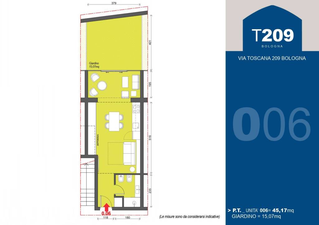 appartamento in vendita a Bologna in zona Savena