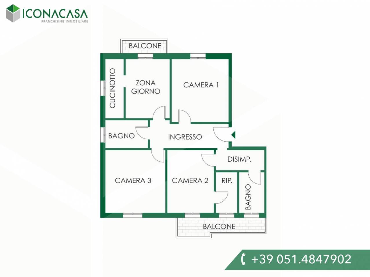 appartamento in vendita a Bologna