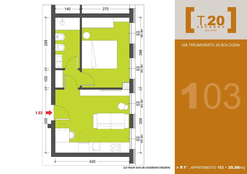 appartamento in vendita a Bologna in zona Quartiere Porto