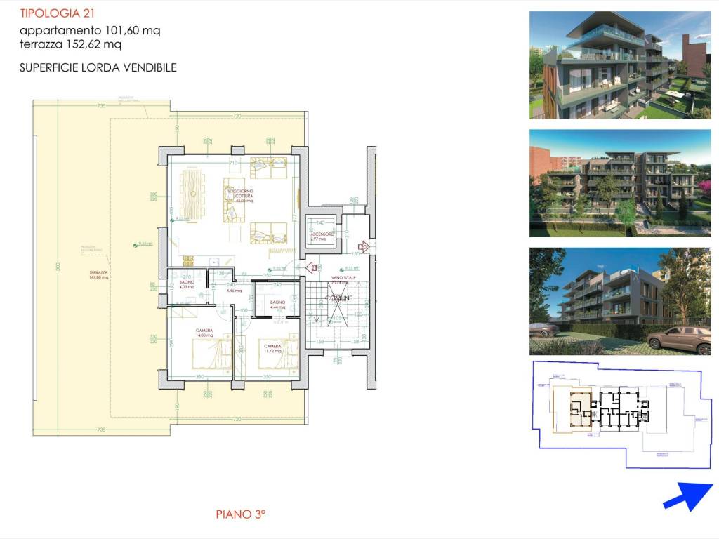 appartamento in vendita a Bologna in zona Savena