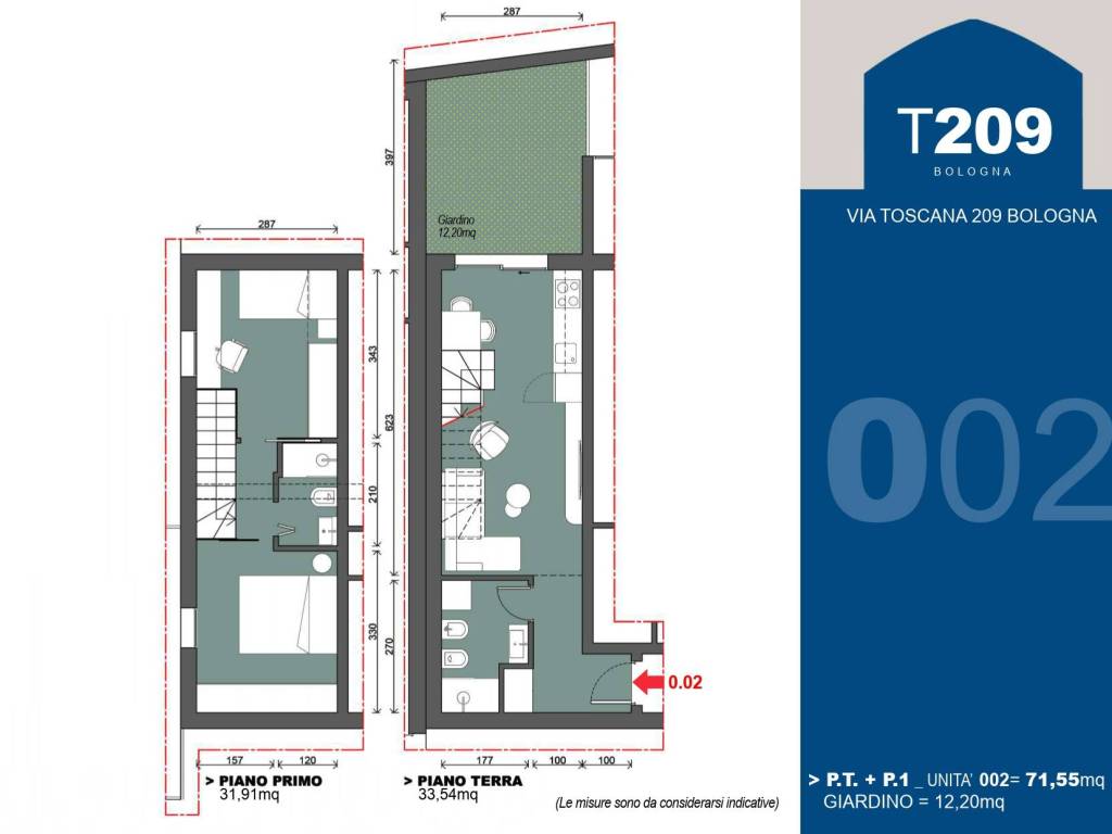 appartamento in vendita a Bologna in zona Savena