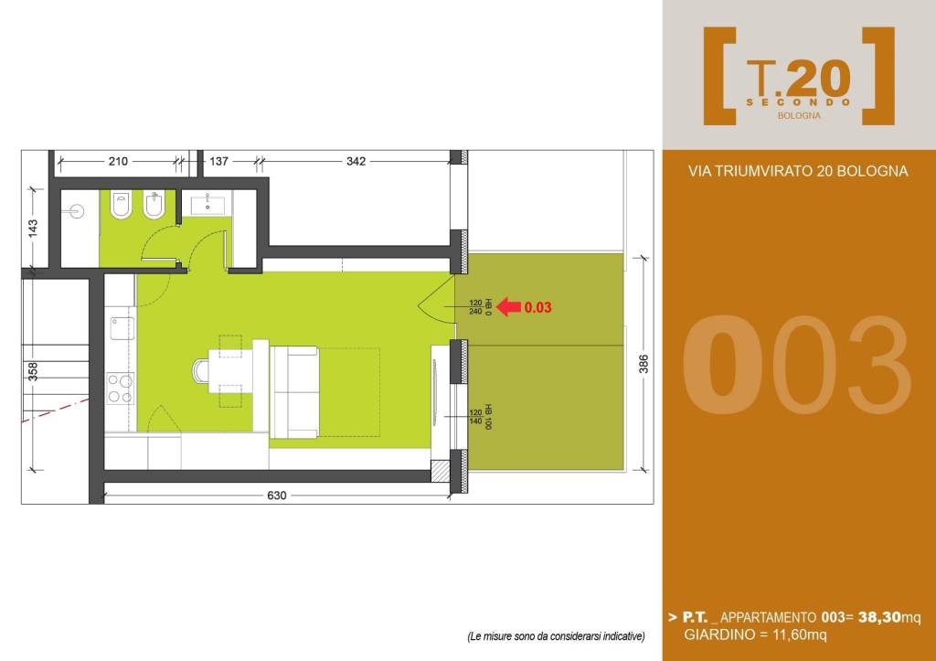 appartamento in vendita a Bologna in zona Quartiere Porto