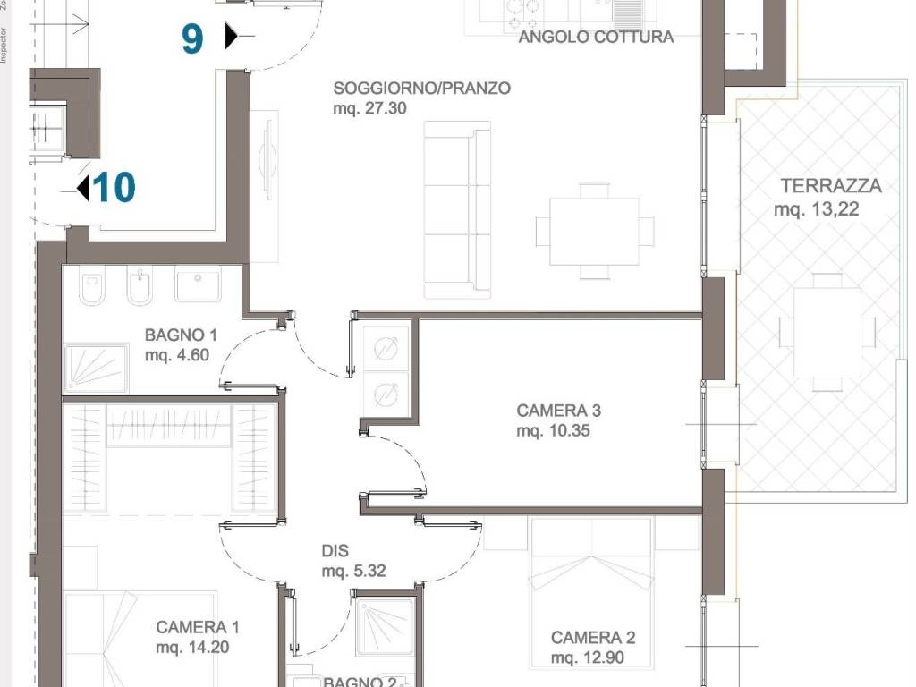 appartamento in vendita a Bologna in zona Santa Viola