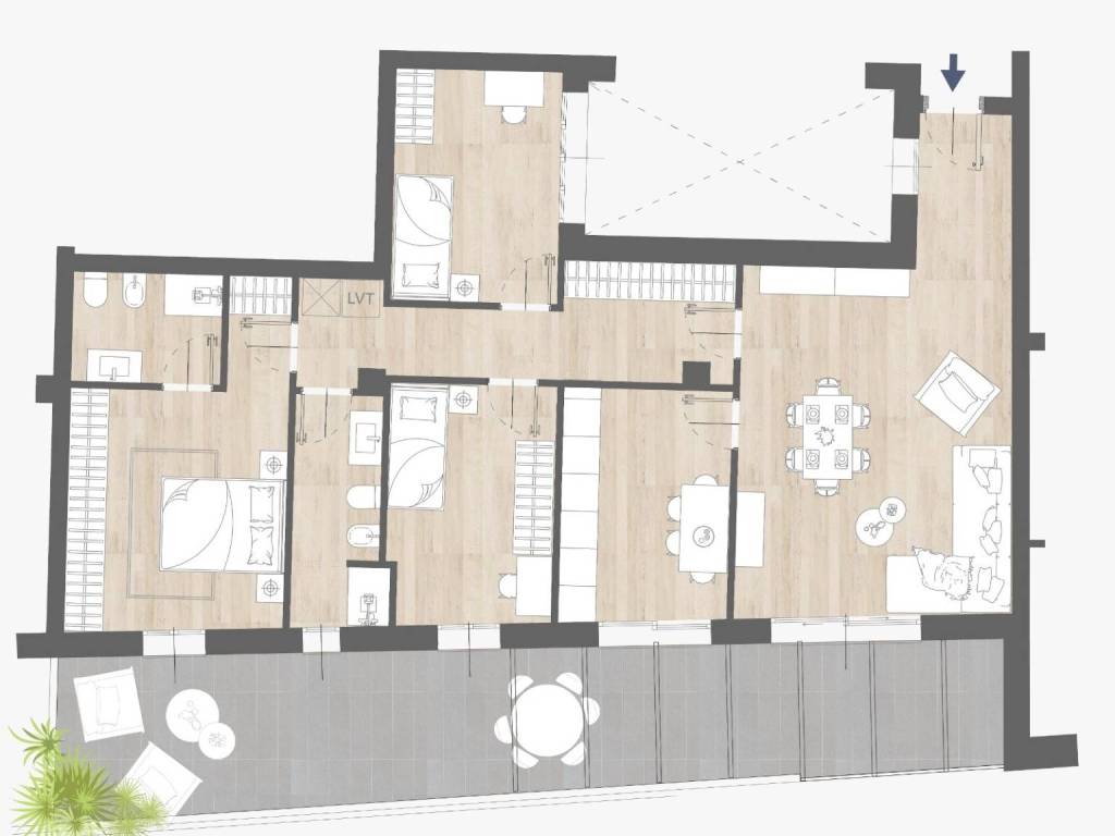 appartamento in vendita a Bologna in zona Savena