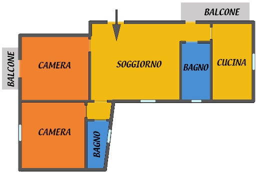 appartamento in vendita a Bologna in zona San Vitale