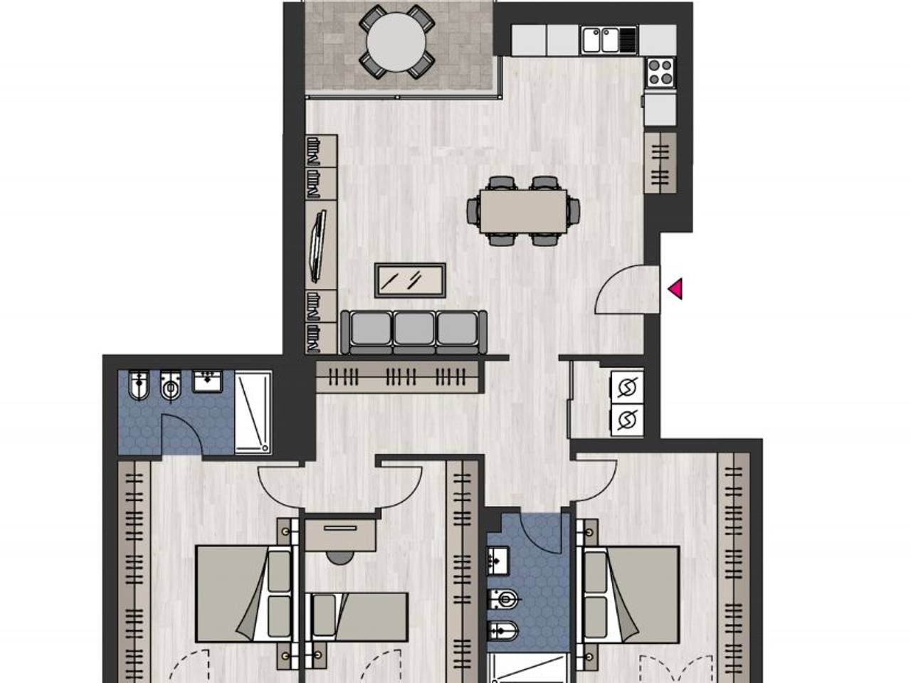 appartamento in vendita a Bologna in zona Quartiere Porto
