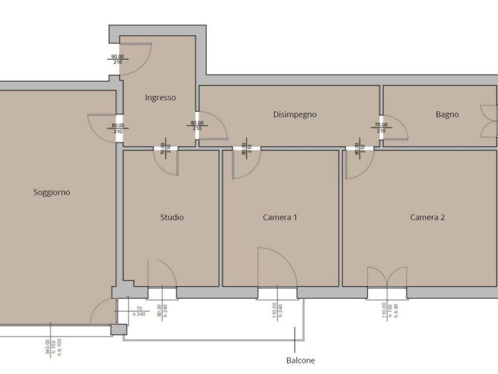 appartamento in vendita a Bologna in zona Murri