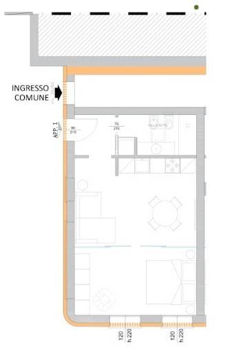 appartamento in vendita a Bologna in zona Bolognina