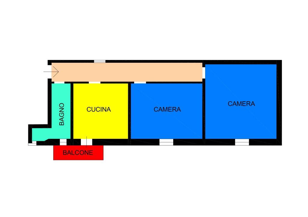appartamento in vendita a Bologna in zona Bolognina