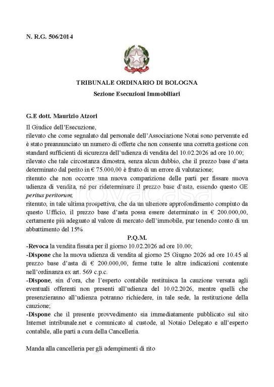 appartamento in vendita a Bologna