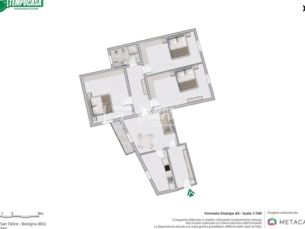 appartamento in vendita a Bologna in zona Quartiere Porto