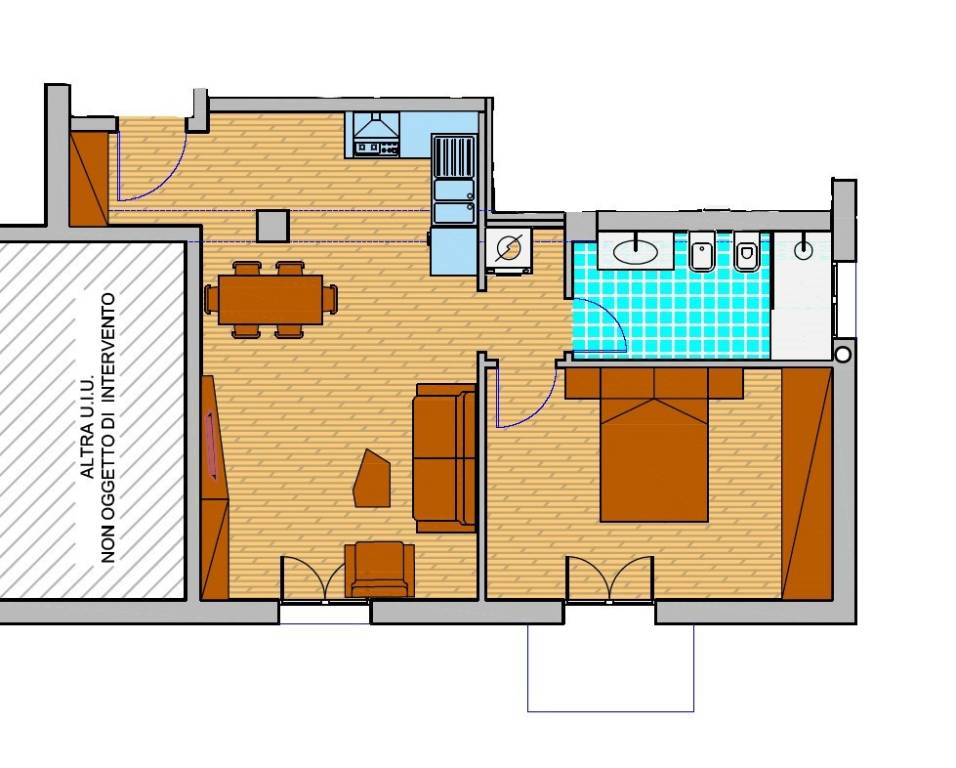 appartamento in vendita a Bologna in zona Murri