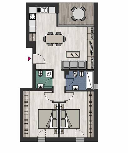 appartamento in vendita a Bologna in zona Corticella