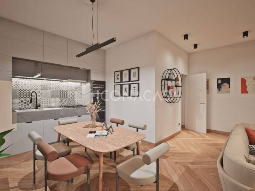 appartamento in vendita a Bologna in zona Saffi