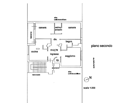appartamento in vendita a Bologna in zona Reno