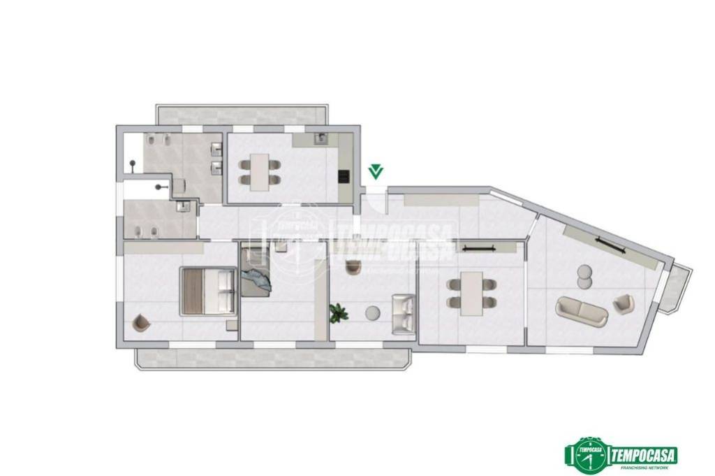 appartamento in vendita a Bologna in zona Santo Stefano