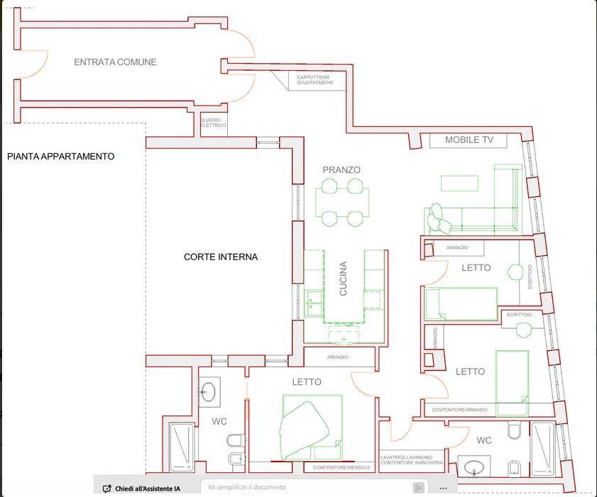 appartamento in vendita a Bologna in zona Centro Storico