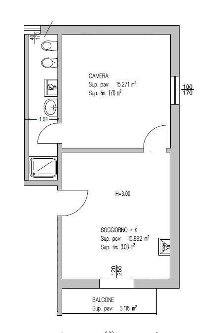 appartamento in vendita a Bologna in zona Savena