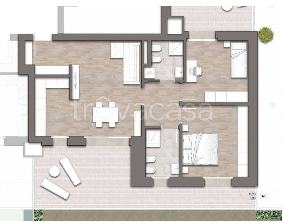 appartamento in vendita a Bologna in zona Bolognina