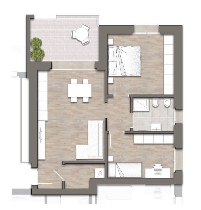 appartamento in vendita a Bologna in zona Bolognina