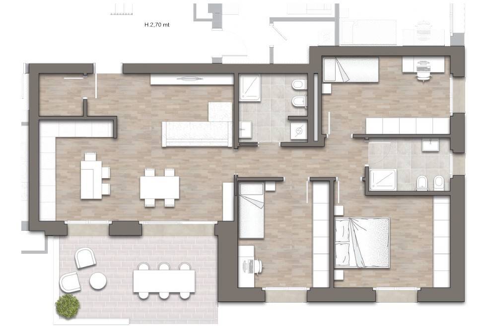 appartamento in vendita a Bologna in zona Bolognina