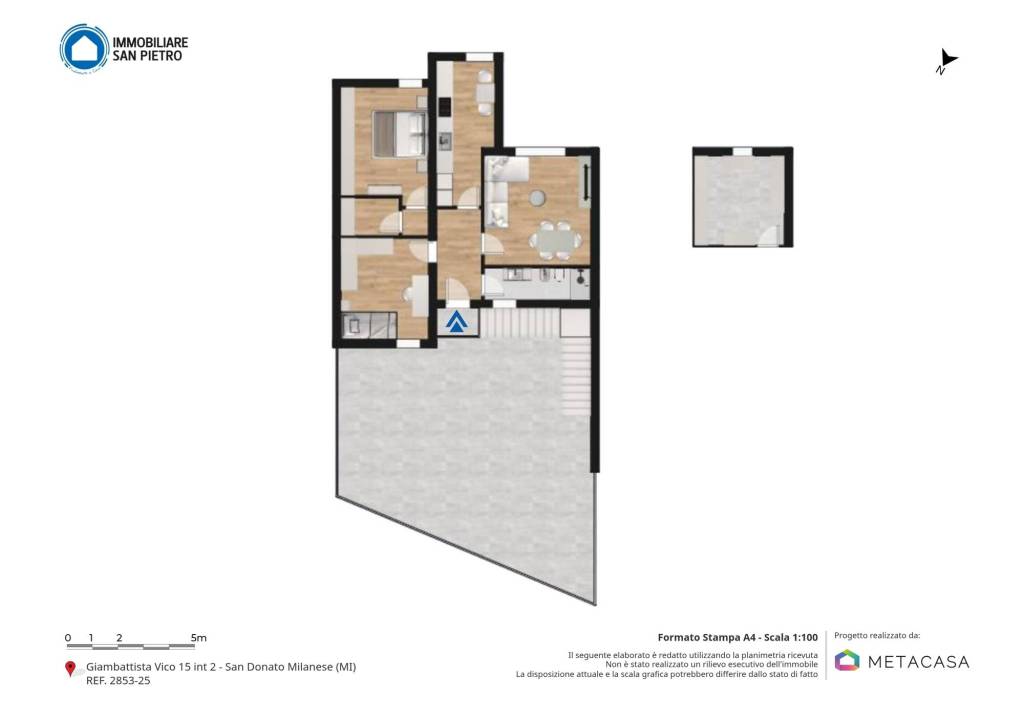 appartamento in vendita a Bologna in zona San Donato