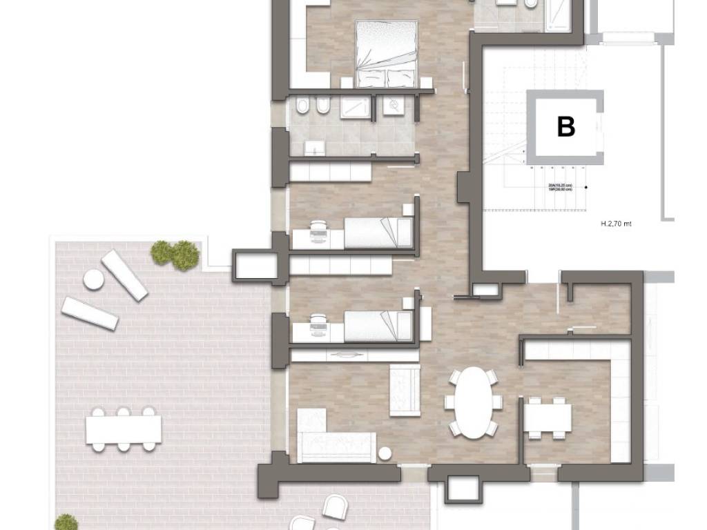 appartamento in vendita a Bologna in zona Corticella