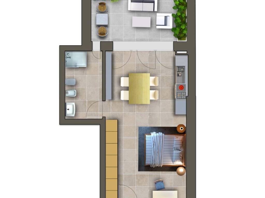 appartamento in vendita a Bologna in zona Saffi