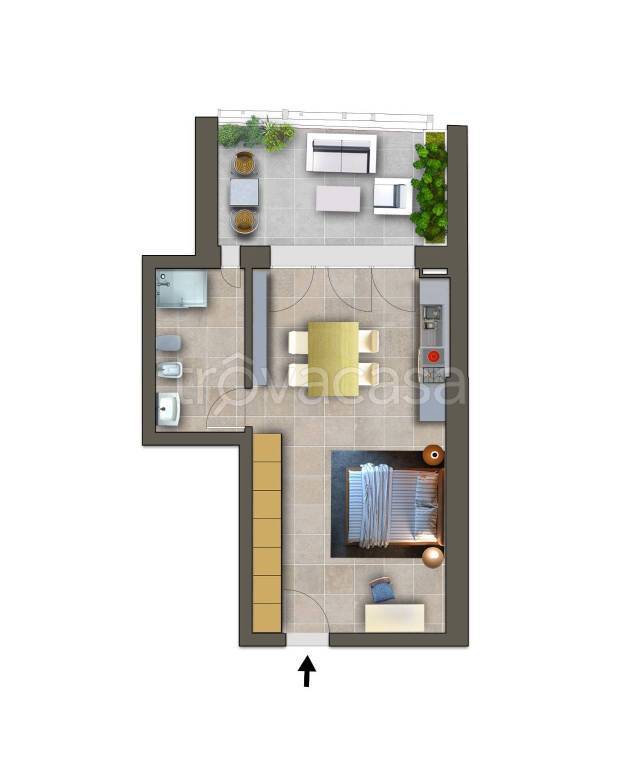 appartamento in vendita a Bologna in zona Saffi