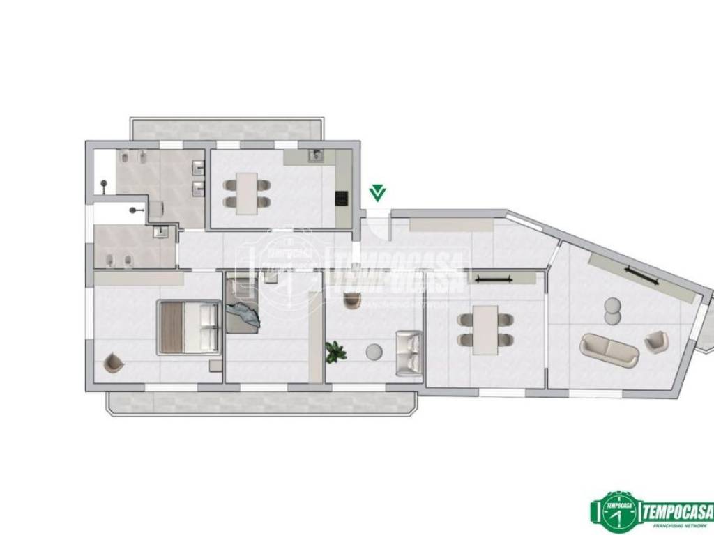 appartamento in vendita a Bologna in zona Santo Stefano