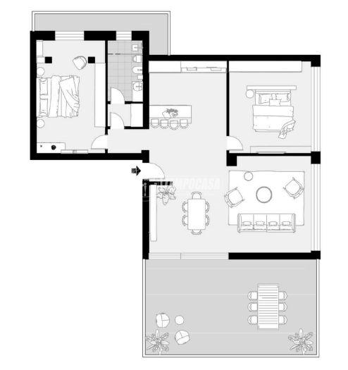 appartamento in vendita a Bologna in zona Borgo Panigale