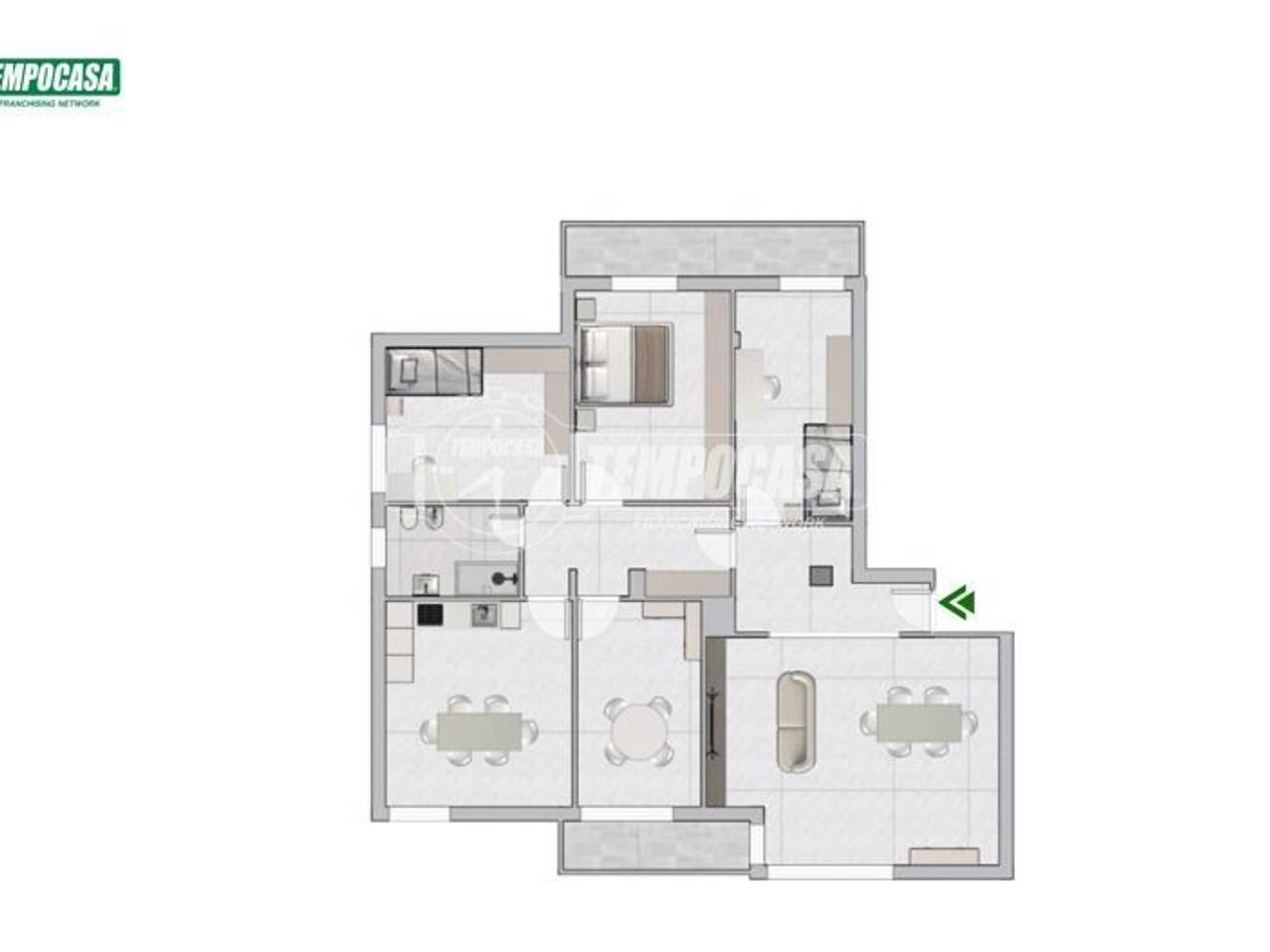 appartamento in vendita a Bologna in zona Borgo Panigale