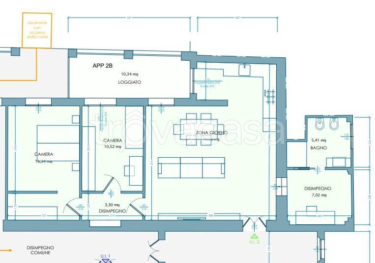 appartamento in vendita a Bologna in zona Santo Stefano