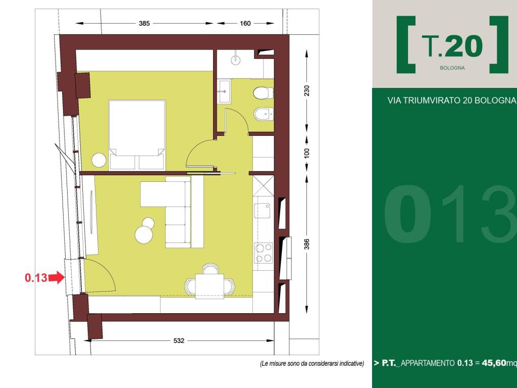 appartamento in vendita a Bologna in zona Borgo Panigale