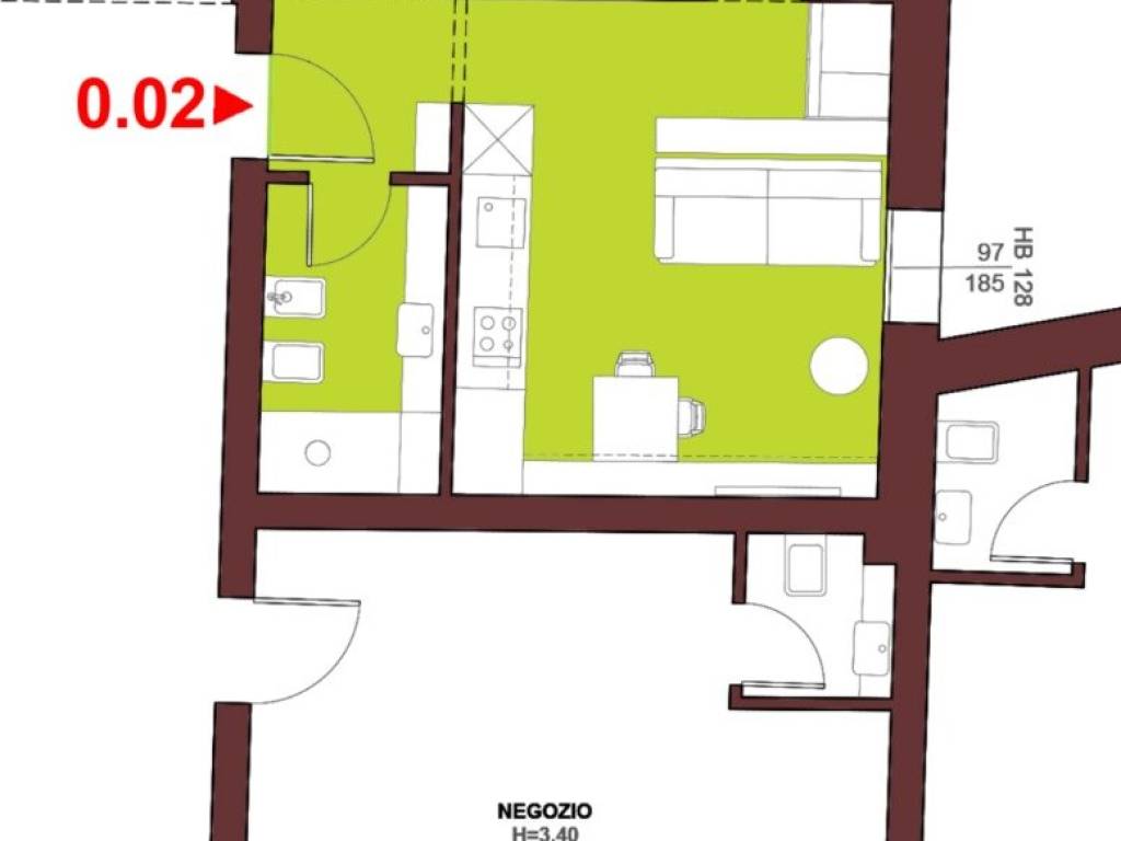 appartamento in vendita a Bologna in zona Santo Stefano