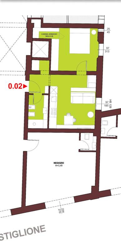 appartamento in vendita a Bologna in zona Santo Stefano