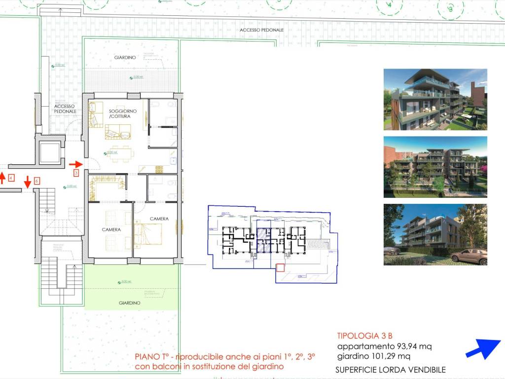 appartamento in vendita a Bologna in zona Savena