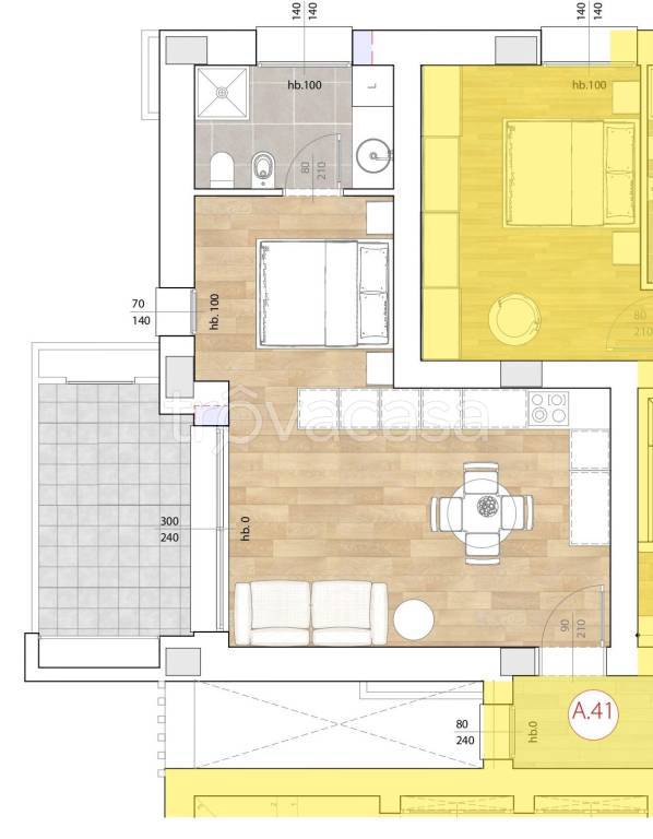 appartamento in vendita a Bologna in zona Savena