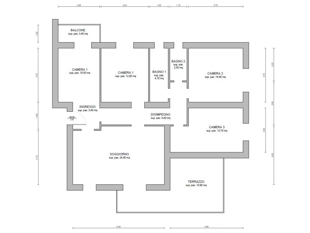appartamento in vendita a Bologna in zona Colli