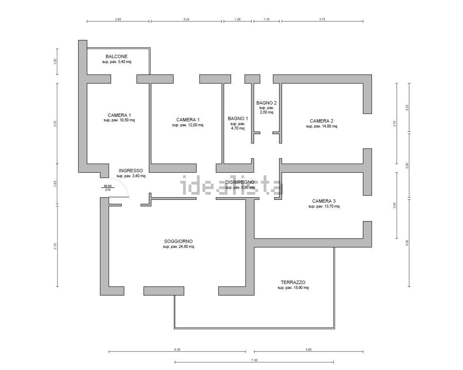appartamento in vendita a Bologna in zona Murri