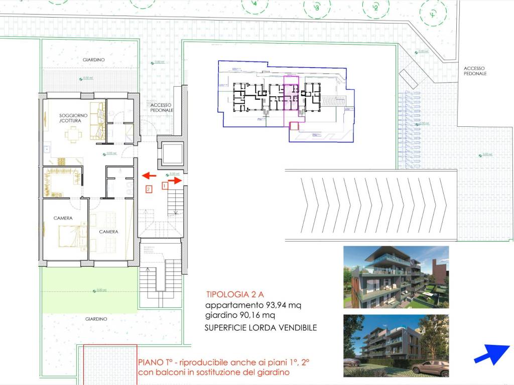 appartamento in vendita a Bologna in zona Savena