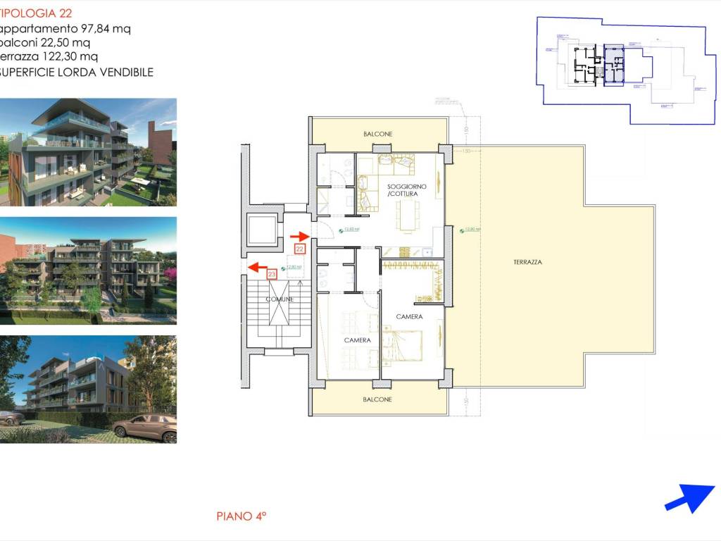 appartamento in vendita a Bologna in zona Savena