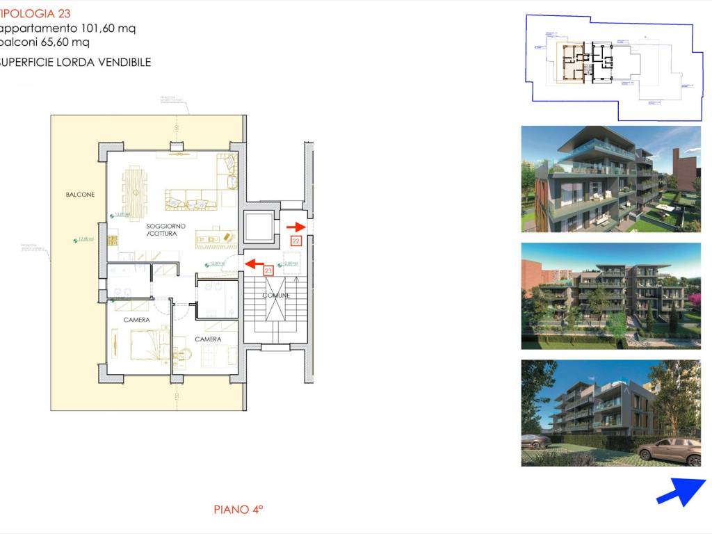appartamento in vendita a Bologna in zona Savena