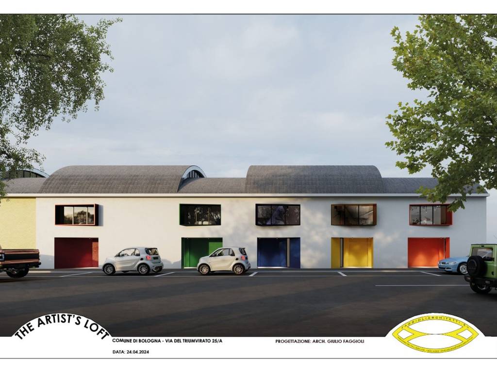 intera palazzina in vendita a Bologna in zona Aeroporto