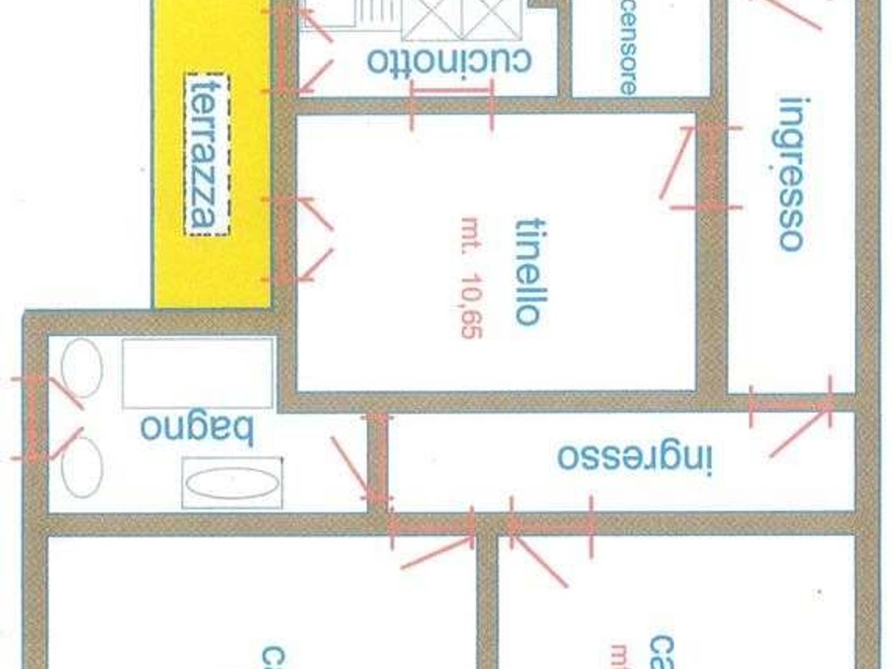 appartamento in vendita a Bologna in zona Savena